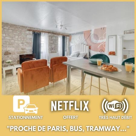 La Perle De Pontoise - Studio Proche Paris Jo Paris 2024 Extérieur photo